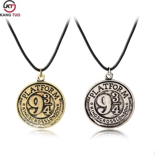 Vintage Movie 934 Necklace Men Women Alloy Pendant Necklace With Rope Chain