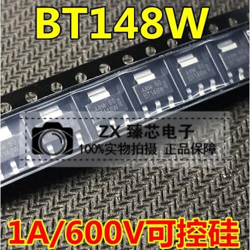 100% New&original In Stock BT148W BT148W-600R SOT223 1A 600V IC