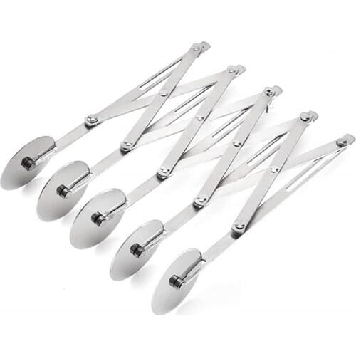 3/5/7 Wheels Cutter Dough Divider Side Pasta Knife Flexible Roller Blade Pizza Pastry Peeler Stainless Steel Bakeware Tools 35