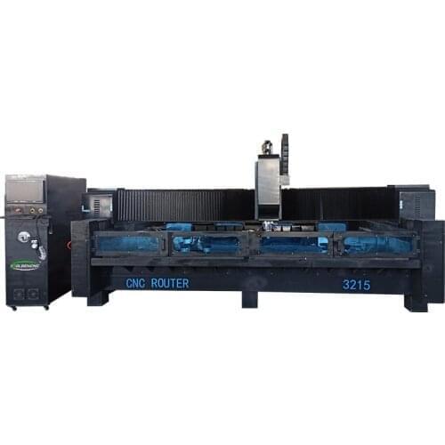 Atc cnc router stone engraving cnc granite carving polishing edge quartz kitchen counter top sink holes