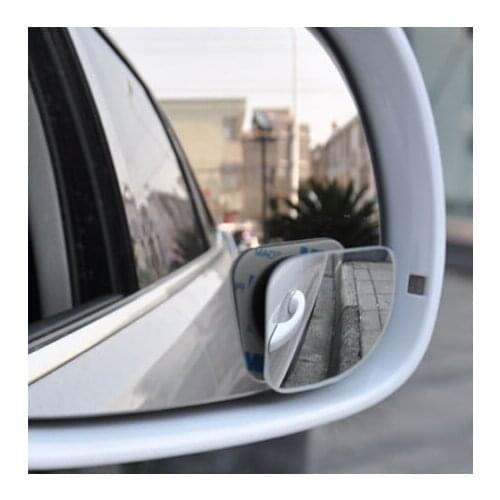 Degree Framless Blind Spot Mirror Wide Angle Round Convex Mirror Small Round Side Blindspot Rearview Parking Mirror