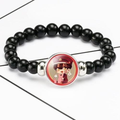 Hot Anime Toilet Bound Hanako Kun Nene Yashiro Beads Bracelet Men Women Handmade Fashion Bracelet Beaded Jewelry Gift