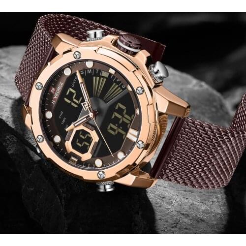 Relogio Masculino Men’s Watches NAVIFORCE Top Brand Luxury Military Sport Quartz Watch Men Waterproof Wristwatch Reloj Hombre