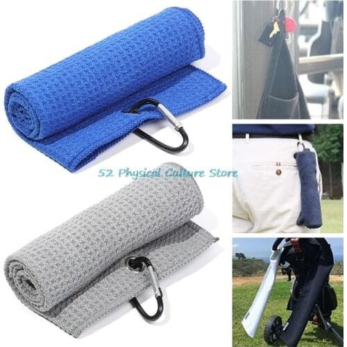 Cleaning Towels High Water Absorption Soft Microfiber Run Golf With Hook