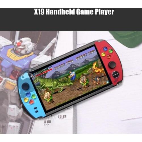 X19 Retro Handheld Game Player 8GB 16GB 7.0" LCD Color Screen Video Game Console For Nostalgic Player Kids Child Gift
