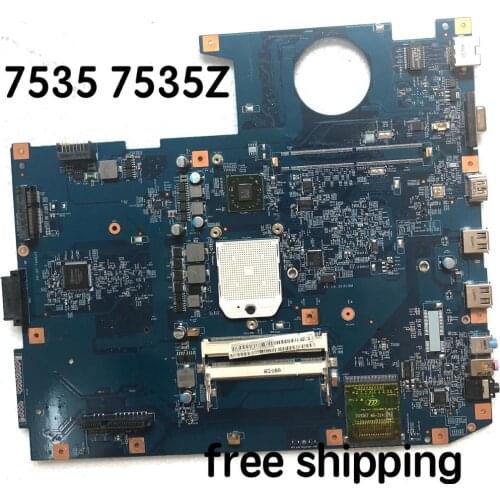 MBPCF01001 For ACER 7535 7535Z Laptop motherboard 08255-2 JM70-PU 48.4CE01.021 Mainboard 100%tested fully work