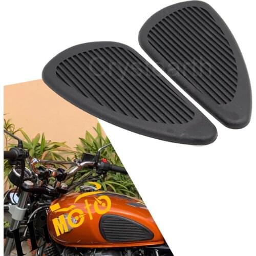 Motorcycle Anti slip Tank Pad Side Gas Knee Grip Traction Pads Protector Sticker Universal For Honda Yamaha Suzuki Harley Bobber