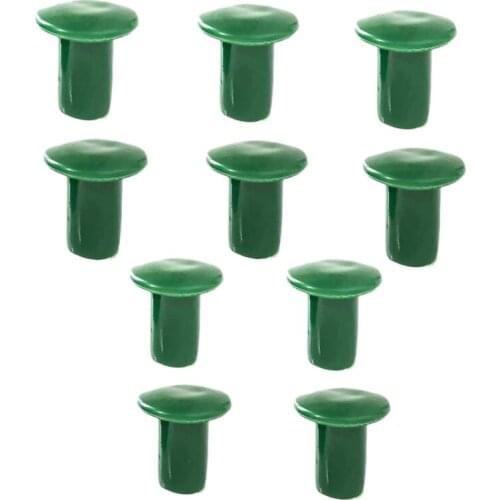 New 48PCS Garden Cane Caps Bamboo Cane Topper Protectors Topper Safety Corner Covers for Garden Farm Home