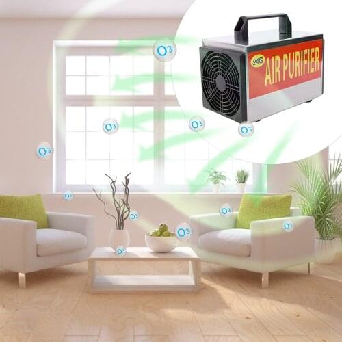220V Ozone Generator Tablets Air Purifier Ozonizer with Timing Switch Purifier Ozonizer Oil Vegetable Meat Purify Air Water