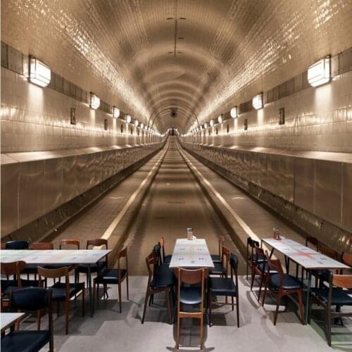 Dropshipping Colomac Bedroom Wallpaper 3D Time Tunnel Custom High Quality Mural 3d Wallpaper Walls Wall Papers Carta Da Parati