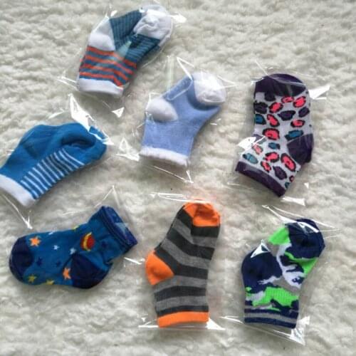 Childrens Socks, Baby 0-3 Years Old, Cartoon Socks, Spring And Summer Boys And Girls