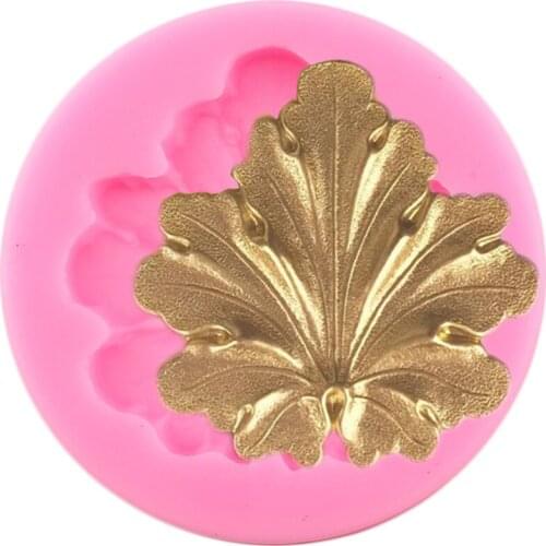 Baroque Scroll Relief Leaf Silicone Mold DIY Chocolate Fondant Molds Cupcake Topper Cake Decorating Tools Candy Clay Resin Mould