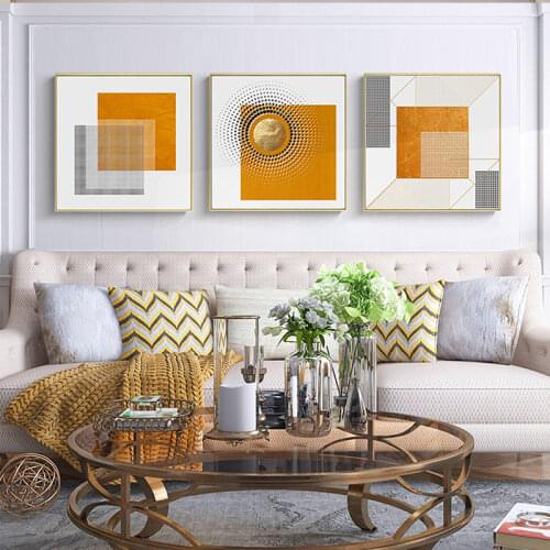 Modern Minimalist Living Room Poster Home Decoration Light Luxury Style Entrance Wall Abstract Printing Canvas Hanging Painting