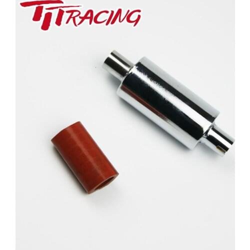 Steel Silencer Muffler Pipe For 1/5 RC HPI Rovan KM Baja 5B 5T 5SC Losi 5ive T