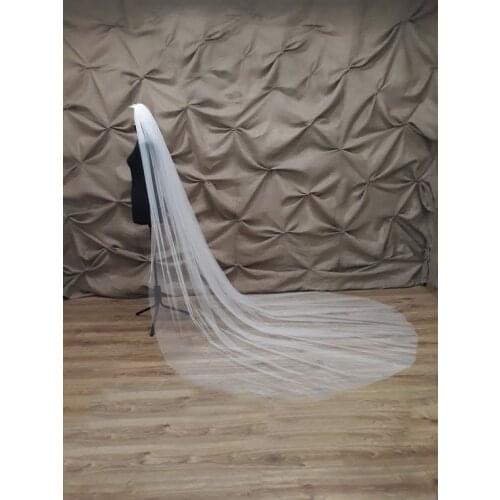 Wedding Veil, Simple Wedding Veil, One Layer Wedding Veil, Simple Tulle Wedding Veil, Vail