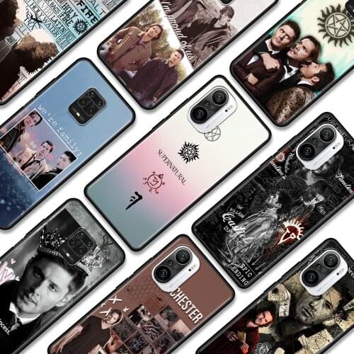 Supernatural TV Show Cover For Redmi K40 Pro Plus 9 9A 9C 9T Phone Shell For Xiaomi redmi Note 10 9 9S 8 9T 8T Caso