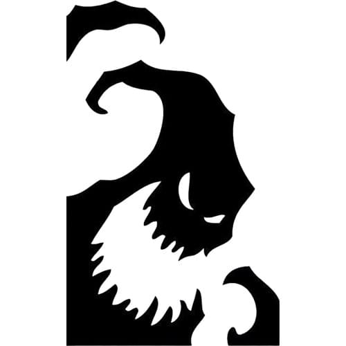 1pc Removable Wall Stickers Halloween Black Monster Decoration Lovely DIY Wall Stickers Animal Room Party Decoration Wholesale