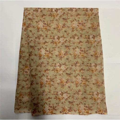 2020 New design high quality embroidery printed cotton african lace fabric for lady dress textile material 5 yards.L99136