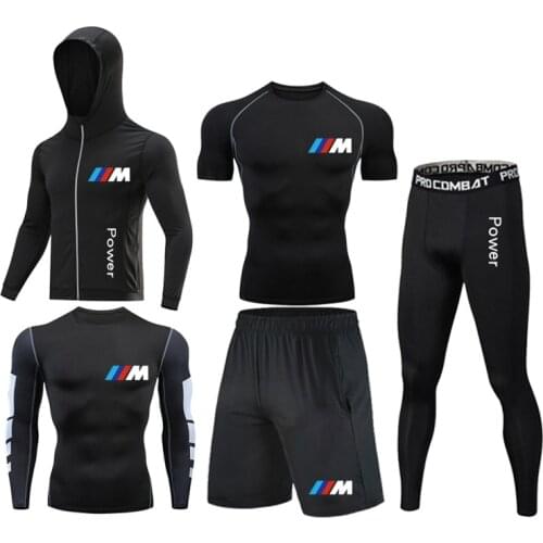 2021 Summer And Winter Jogging Training T-Shirt Gym Running Suit Stretch Sweat Sbsorption, Compression And Dry Sports Suit