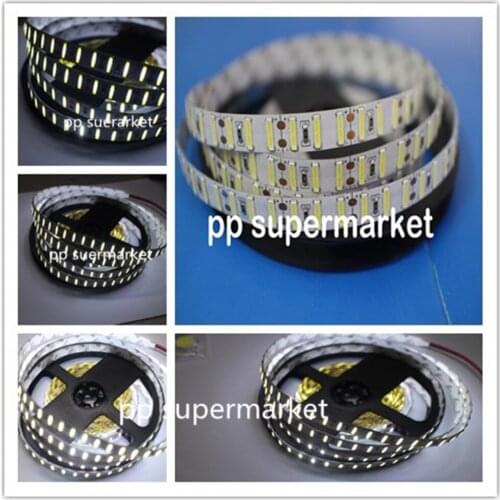 16.4FT 5M 4014 Super Bright LED Flexible Strip Light Cool White/ warm white600LED 12V IP20