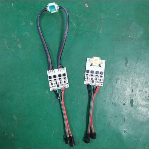 10W RGBW 3000K 6000K High Power UCS2904 Led Module 12V RGBW Addressable Full Color High Power Led Pixel Module Light
