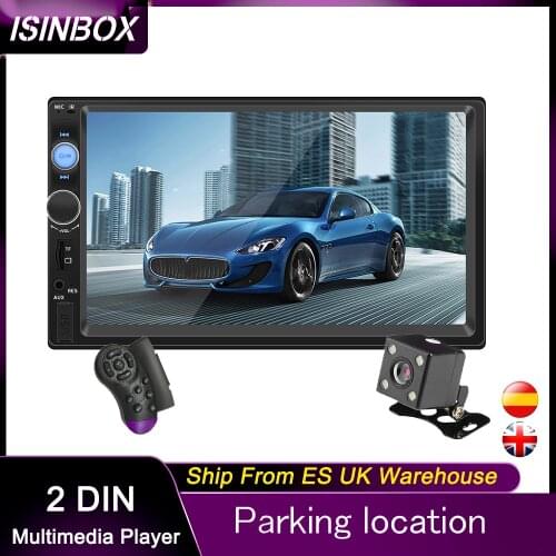 2 din Car Radio 7" HD Autoradio Multimedia Player 2DIN Touch Screen Auto audio Car Stereo MP5 Bluetooth USB TF FM Camera