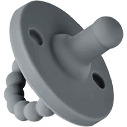 Baby 100% Food Grade Pacifier Holder Nursing Silicon Cutlery Easily Cleaned Portabl Fruit Feeder Set Easily Nipple