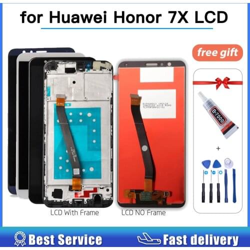 For Huawei Honor 7X LCD Display Touch Screen Digitizer Assembly Replacement Screen For Huawei Honor7X BND-AL10 BND-L21 L22 L24