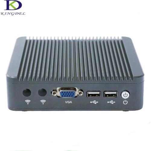 Zero Noise Dual core Intel Celeron J1800 VAG Fanless 2.41up to 2.58GHz Mini PC Win7 OS 2*USB2.0 tiny desktop VAG,LAN ,N80