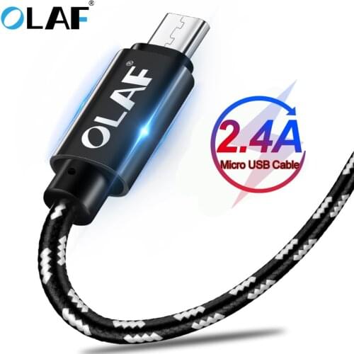 OLAF Micro USB Cable 1m 2m 3m Fast Charging Data Sync Cable For Huawei Xiaomi Samsung LG Microusb Andriod Mobile Phone Cables