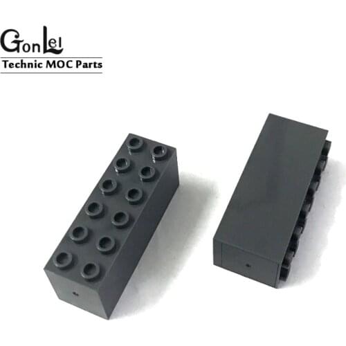 NEW 40-50Grams Brick Special 2x6x2 Weight with Sealed Bottom 73843 MOC Building Gravity Block Bricks Parts for 9686 11200 Crane