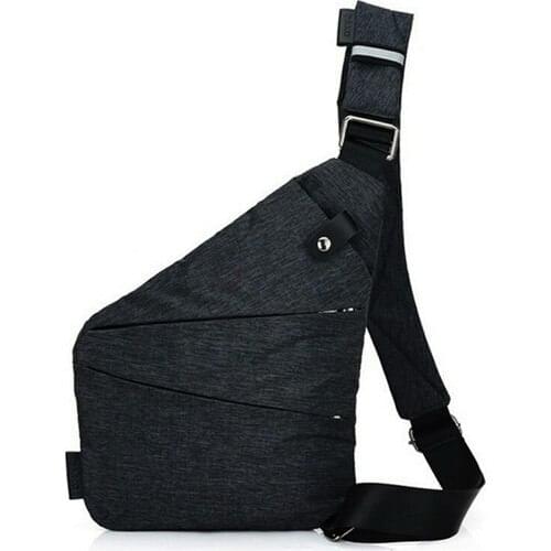 Lederax Lederax Right Shoulder Strap Cross Saddle Bag