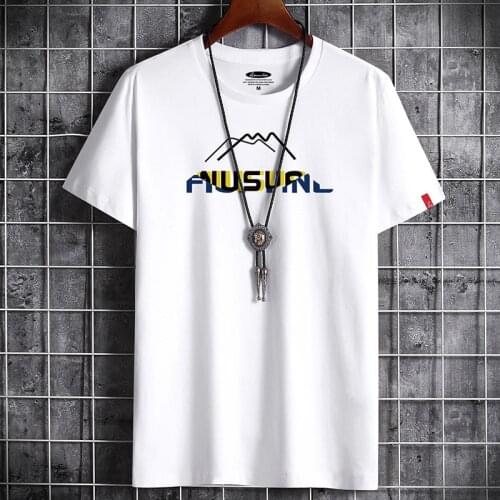 2021 Newest T Shirt for Men Clothing Fitness White O Neck Man T-shirt For Male Oversized S-6XL New Men Anime T-shirts Goth Punk