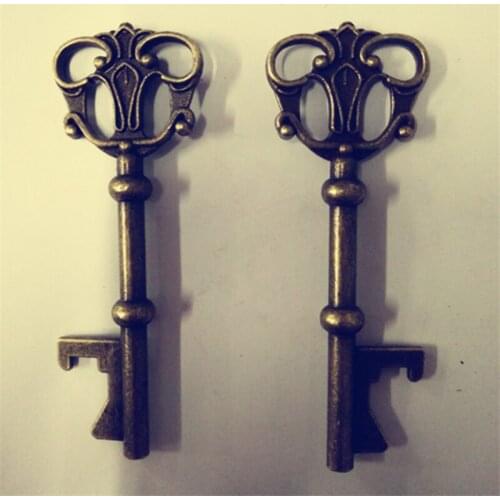 10pcs/lot key 28x77mm charms for DIY bracelets necklace Pendants Zinc Alloy wholesale jewelry lots