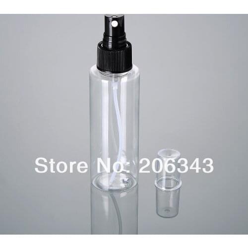 100ml TRANSPARENT/BLUE PET BOTTLE or blue toilet water bottle or ,sray bottle with black spray pump ,mist sprayer