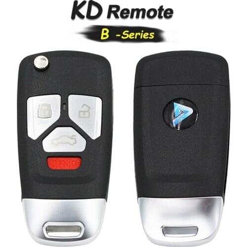 KEYECU B-Series B26 Universal Remote 3+1 4 Button Control Key for KD900 KD900+ URG200, KEYDIY Remote for NB10-3+1