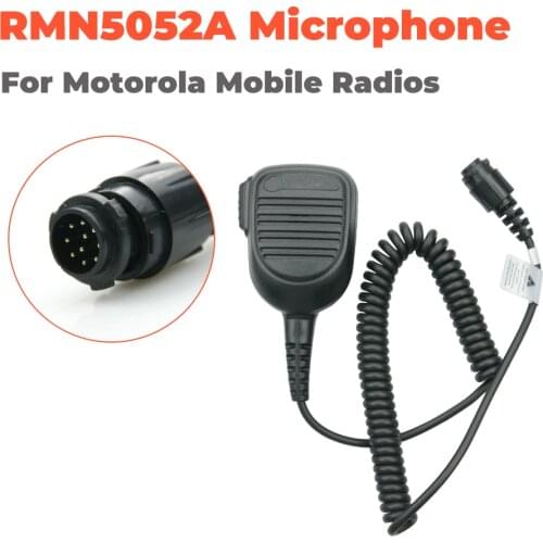 RMN5052A PTT Handheld Speaker MIC for Motorola Radio XIR-M8268 XPR4300 XPR4500 XPR4550 DGM4100 DGM6100