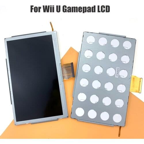 Replacement Game Accessories Touch Screen Digitizer Glass LCD Screen Fit For Nintendo Wii U Gamepad repair parts