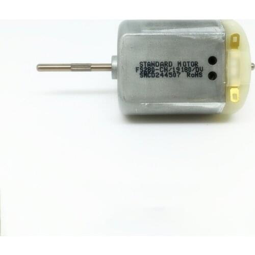 Standard FS280-CN/19180/DV DC 1.5V-12V Flat Electric 280 Motor for Car Door Lock Actuator Window Folding Rearview Mirror Parts