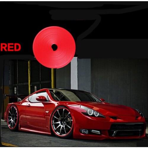 8M Car Wheel Hub Tire Protection Sticker For Chery Tiggo SEAT Ibiza Leon Toledo EMGRAND EC7 EC7-RV EC8