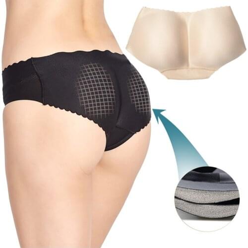 Waist trainer butt lifter womens binders and shapers slimming underwear pulling panties panty girdle hip pads body shaper Ass