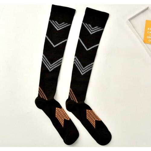 Unisex Breathable Leg Support Stretch Compression Stockings Performance Fitness Stockings sports running socks