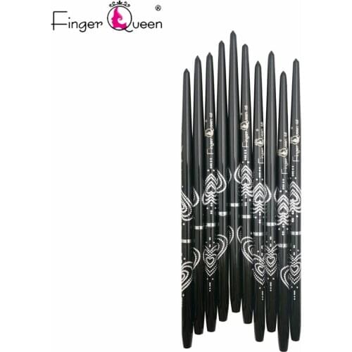 1pcs black Mini Kolinsky nail brush Crystal carving pen Suitable for professional salon or home use gel nail brush