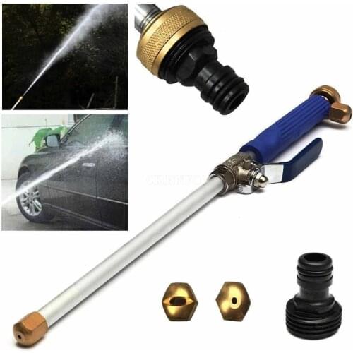 100Pcs/Lot Aluminium High Pressure Power Washer Spray Nozzle Water Gun Hose+ Spray Tips (Size: New)