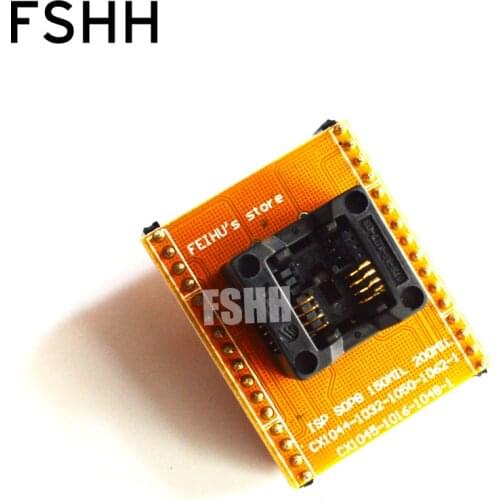 150mil SOP8 to DIP8 Adapter for SUPERPRO5000E/5000 CX1044 CX1032 CX1050 CX1062-1 adapter module can be used after modification