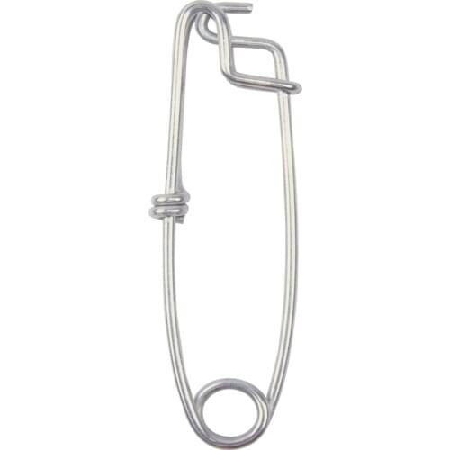 20pcs 400LB-1100LB Stainless Steel strong fishing Clip Snap swivels Fishing Connectors for Sea Fishing equipment