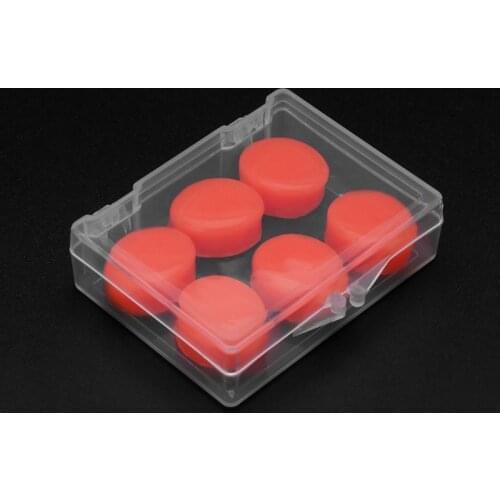 6PCS Earplugs Protective Ear Plugs Silicone Soft Waterproof Anti-noise Earbud Protector Swimming Water Sports Jy17 20 Dropship