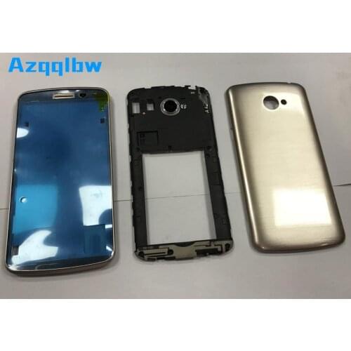 Azqqlbw For LG K Series K5 X220 X220MB X220DS middle frame+back frame+ Battery Cover Case Back Door Back Housing battery case