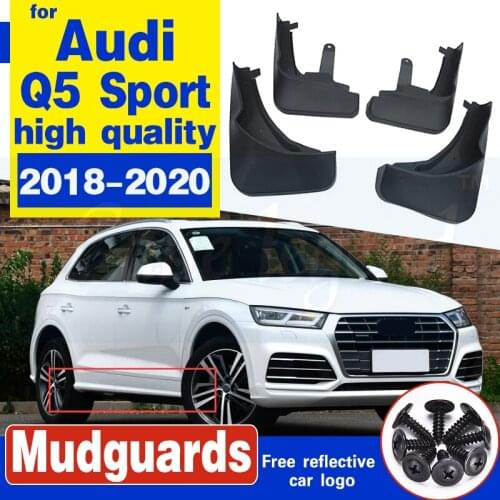 Mudguards mud flaps Car Fenders splash guards Mudflaps Soft plastic auto accessories For Audi Q5 sport 2018-2020 high quality