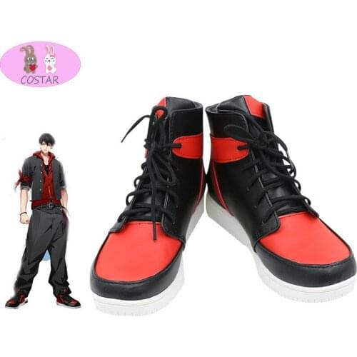 COSTAR Division Rap Battle Hypnosis Mic DRB The Dirty Dawg Ichiro Yamada Cosplay Shoes Boots Halloween